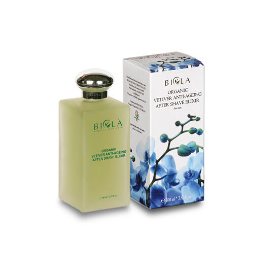 Bio Vetiver anti-ageing after shave elixír, 100 ml